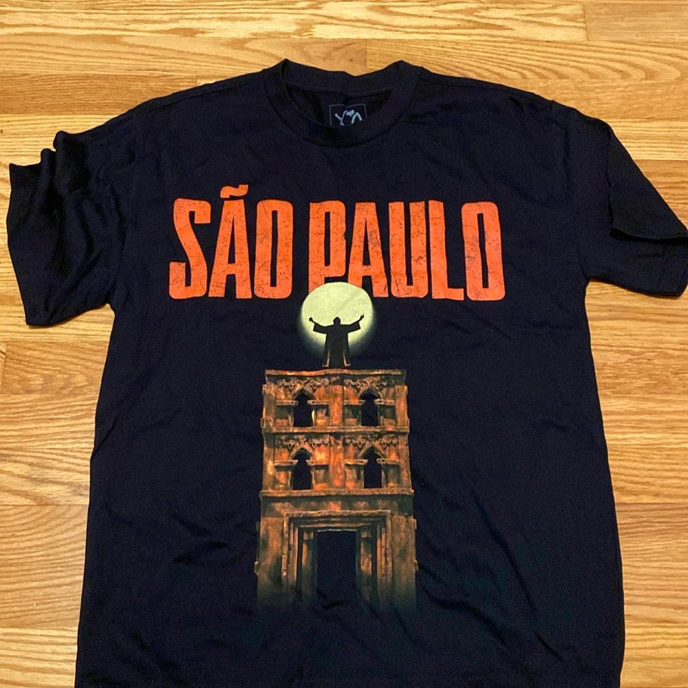 The Weeknd San Paulo Shirt Merch Tour Size Medium BRAND NEW